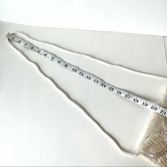 Vintage DELILL Beaded Evening Clutch Crossbody Bag - Picture 14 of 16